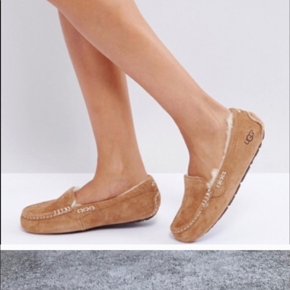 UGG Ansley suede slippers